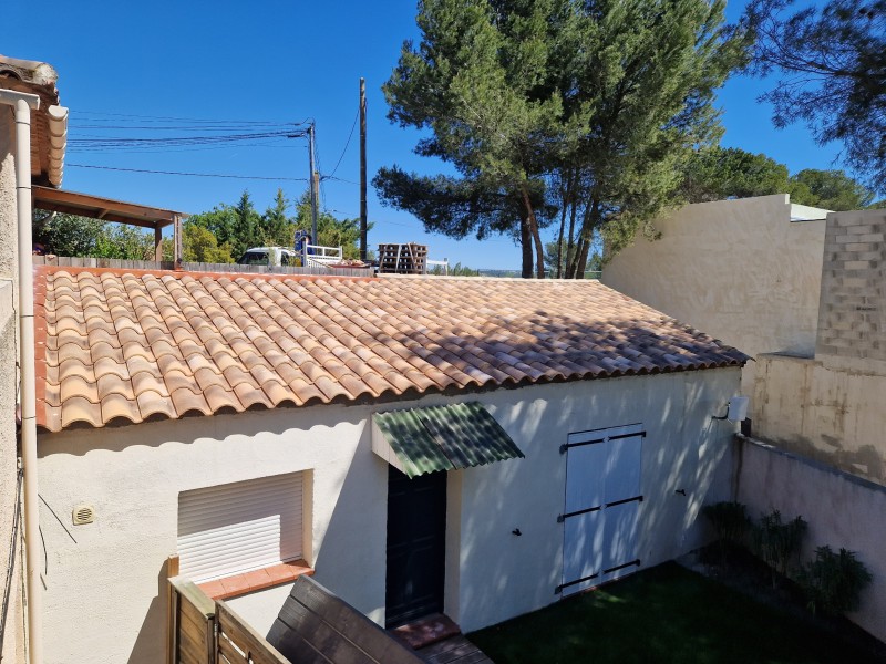 Réfection de une toiture complète à ventabren 